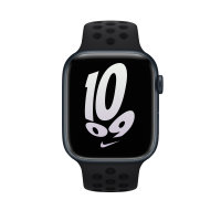 Apple Watch 42/44/45mm Silicone Sport Band - Midnight