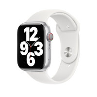 Apple Watch 38/40/41mm Silikon Sportarmband - Weiß