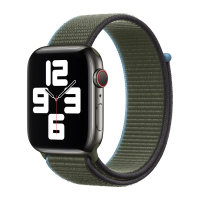 Apple Watch 38/40/41mm Sport Loop - Invernes Grün