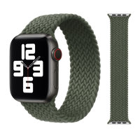 Apple Watch 42/44/45mm Braided Solo Loop - Inverted Green