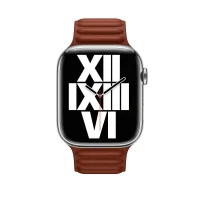 Apple Watch 42/44/45mm Leather Link - Umbra