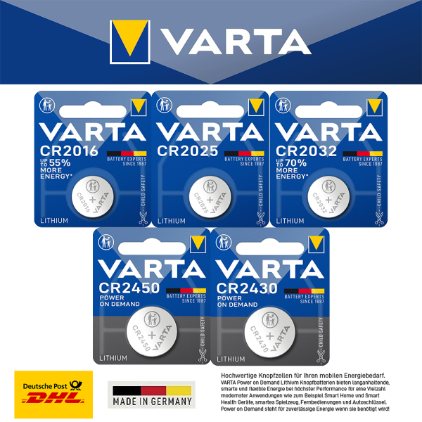 Varta variants offer