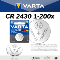 Varta Varianten Knopfzelle CR2430 Retail