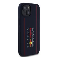 iPhone 15 – Red Bull Silicone Vertical Logo MagSafe Case (Navy)