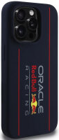 iPhone 15 Pro – Red Bull Silicone Vertical Logo MagSafe Case (Navy)
