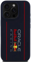 iPhone 15 Pro – Red Bull Silicone Vertical Logo MagSafe Case (Navy)