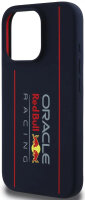 iPhone 15 Pro Max – Red Bull Silicone Vertical Logo MagSafe Case (Navy)
