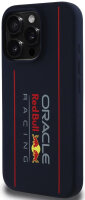 iPhone 15 Pro Max – Red Bull Silicone Vertical Logo MagSafe Case (Navy)