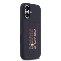 iPhone 17 – Red Bull Silicone Vertical Logo MagSafe Case (Navy)