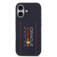 iPhone 17 – Red Bull Silicone Vertical Logo MagSafe Case (Navy)