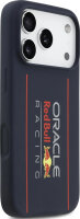 iPhone 17 Pro – Red Bull Silicone Vertical Logo MagSafe Case (Navy)