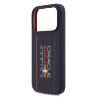 iPhone 17 Pro Max – Red Bull Silicone Vertical Logo MagSafe Case (Navy)