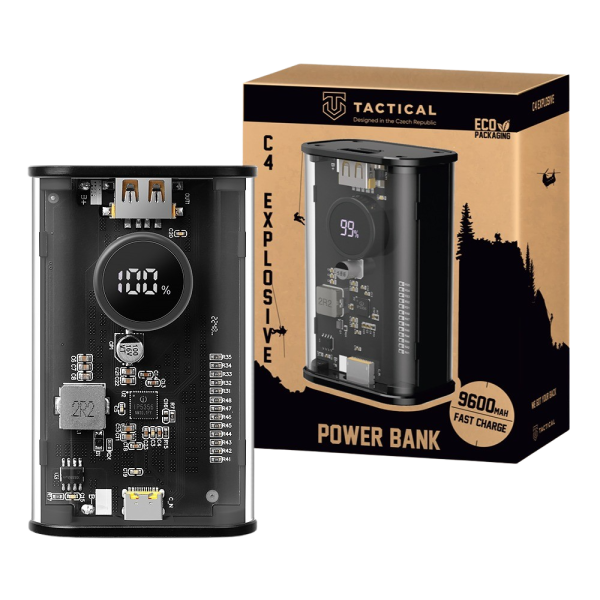 Tactical C4 Explosive 9600mAh Black