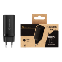 Tactical FlashBang GaN 65W Black