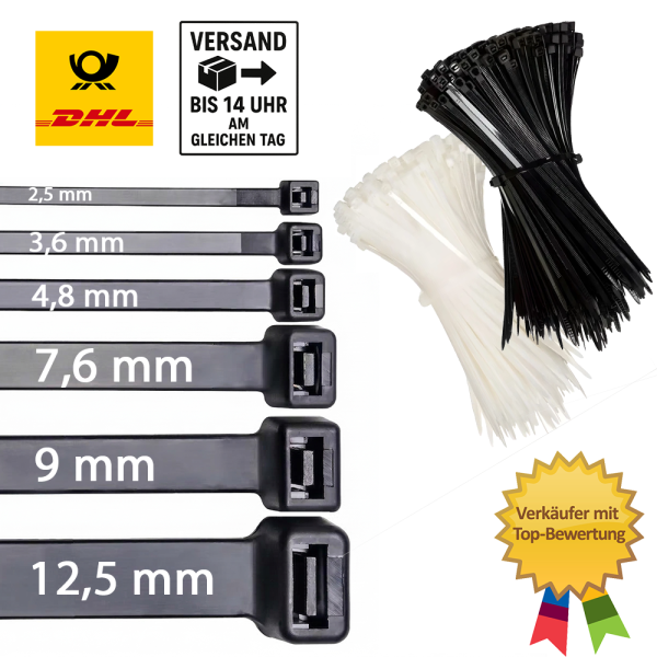 Kabelbinder Varianten Angebot 1