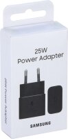 Samsung 25W Power Adapter Schwarz Schnellladegerät...