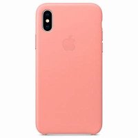 Apple iPhone X / XS Leder Case Soft Pink