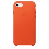 Apple iPhone 7 / 8 Plus Leather Case Orange