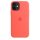 Apple iPhone 12 Mini Silicon Case Pink Citrus