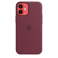 Apple iPhone 12 Mini Silicon Case Pflaume