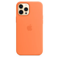 Apple iPhone 12 Pro Max Silicone Case with Magsafe - Kumquat