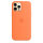 Apple iPhone 12 Pro Max Silikon Case mit Magsafe - Kumquat