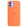 Apple iPhone 12 / 12 Pro Silikon Case mit Magsafe - Kumquat