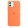 Apple iPhone 12 / 12 Pro Silikon Case mit Magsafe - Kumquat