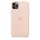 Apple iPhone 11 Pro Max Silicon Case Pink Sand