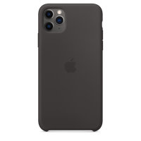 Apple iPhone 11 Pro Max Silikon Case - Schwarz
