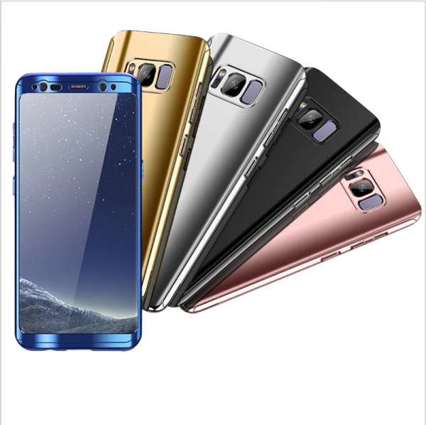 Handy Samsung Galaxy S8 / S9 Hülle Full Cover Schutzhülle Case Handy Tasche 360°