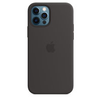 Apple iPhone 12 / 12 Pro Silicone Case with Magsafe - Black