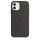 Apple iPhone 12 / 12 Pro Silikon Case mit Magsafe - Schwarz