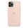 Apple iPhone 11 Pro Silikon Case Pink Sand
