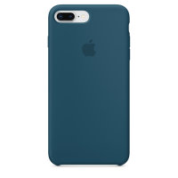 Apple iPhone 7 / 8 Plus Silikon Case - Cosmosblau