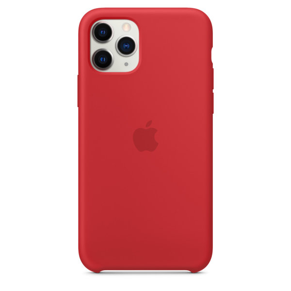 Apple iPhone 11 Pro Silikon Case Rot