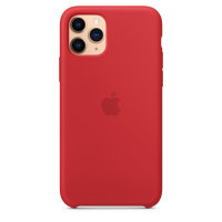 Apple iPhone 11 Pro Silikon Case Rot