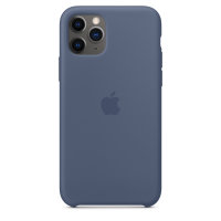 Apple iPhone 11 Pro Silikon Case Alaska Blau