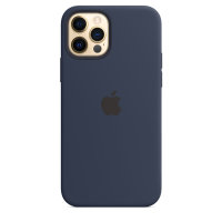 Apple iPhone 12 / 12 Pro Silicone Case with Magsafe - Navy Blue