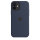 Apple iPhone 12 / 12 Pro Silikon Case Navy Blau