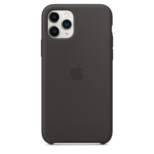 Apple iPhone 11 Pro Silikon Case Schwarz