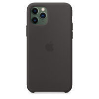 Apple iPhone 11 Pro Silikon Case Schwarz