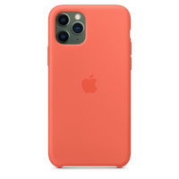Apple iPhone 11 Pro Silikon Case Clementine