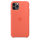 Apple iPhone 11 Pro Silikon Case Clementine