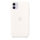 Apple iPhone 11 Silikon Case - Weiß
