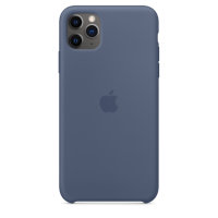 Apple iPhone 11 Pro Max Silikon Case - Alaska Blau