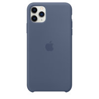 Apple iPhone 11 Pro Max Silikon Case - Alaska Blau