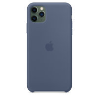 Apple iPhone 11 Pro Max Silikon Case Alaska Blue