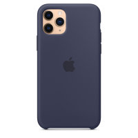 Apple iPhone 11 Pro Silikon Case - Mitternachtsblau