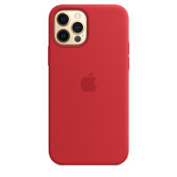 Apple iPhone 12 / 12 Pro Silikon Case Rot